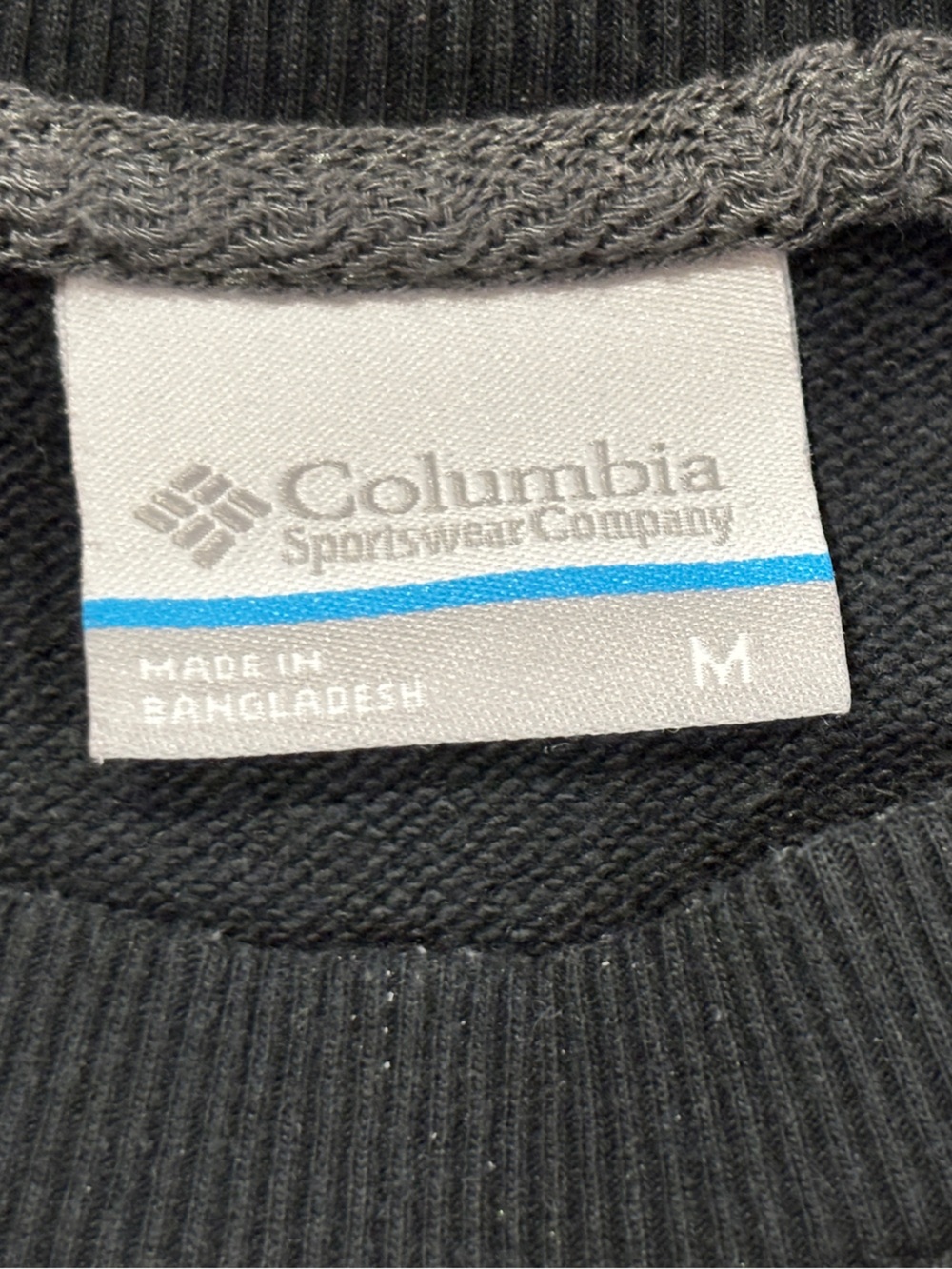 Columbia Dark Navy Logo Crew Sweatshirt - Picture 5 of 6
